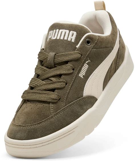 Afbeelding van de Puma Park Lifestyle Raw sneakers in het zwart.