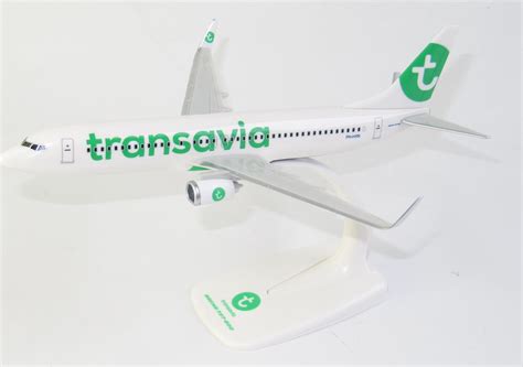Schaalmodel set van drie Transavia vliegtuigen op schaal 1:200
