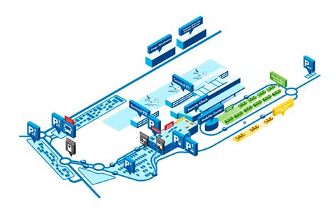 Shuttlebus die passagiers van een externe parking naar de luchthaven Charleroi vervoert