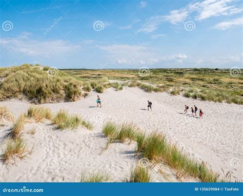 Duinlandschap op Ameland