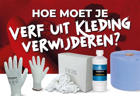 Verschillende methoden voor het verwijderen van verf van kleding