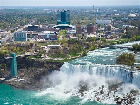 De imposante Niagara Falls