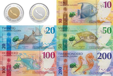 Afbeelding van Caribische guldens en Amerikaanse dollars