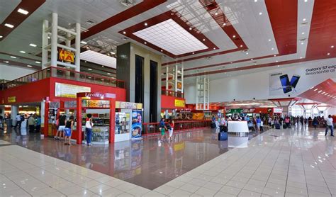 Illustratie van de José Martí International Airport in Havana, Cuba.