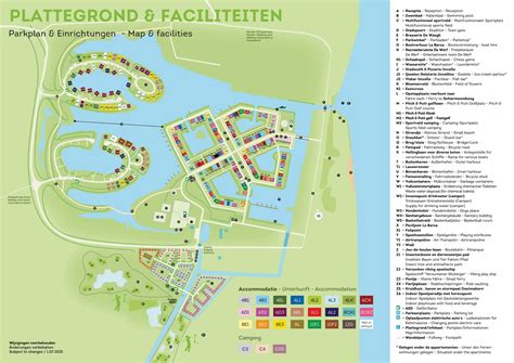 Overzichtskaart van Landal Esonstad met de ligging aan het water