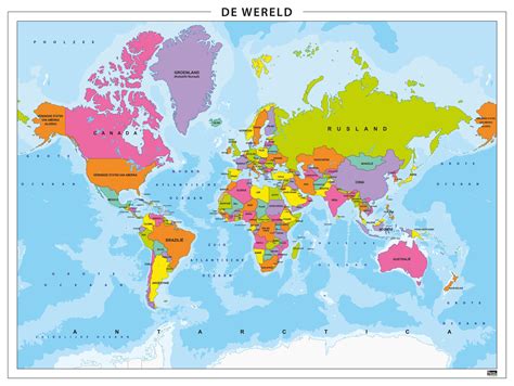 Illustratie van een wereldkaart met verschillende bestemmingen