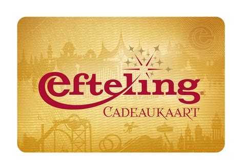 Illustratie van de Efteling Cadeaukaart met verschillende bestedingsmogelijkheden