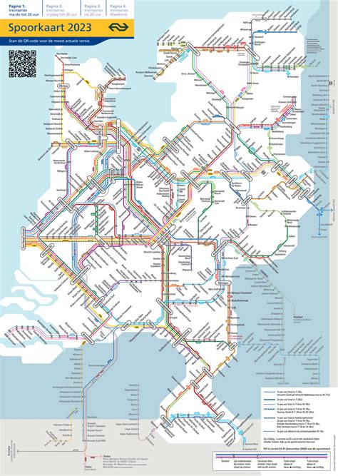 Overzichtskaart van het openbaar vervoer op Rügen, inclusief spoorlijnen en busroutes.