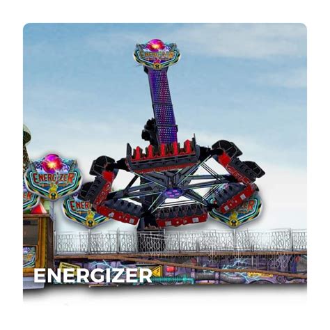 illustratie van een spectaculaire kermisattractie