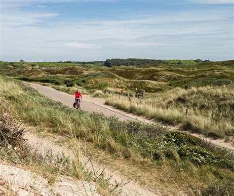 Fietsroute door de duinen van Texel