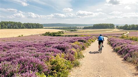 Fietsroute door de heidevelden en bossen nabij Landal Twenhaarsveld
