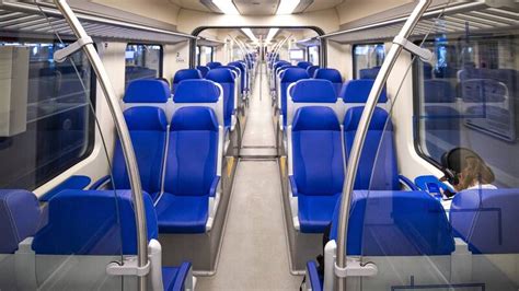 Interieur van een Heathrow Express trein