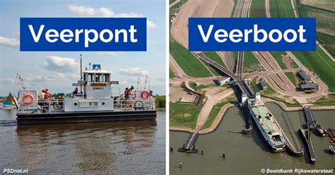 Een veerpont die over het IJ vaart
