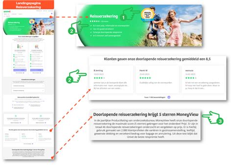 Infographic met de beste reisverzekeringen op prijs en polisvoorwaarden volgens Moneyview.
