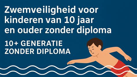 infographic die de zwemveiligheid van kinderen in Nederland toont