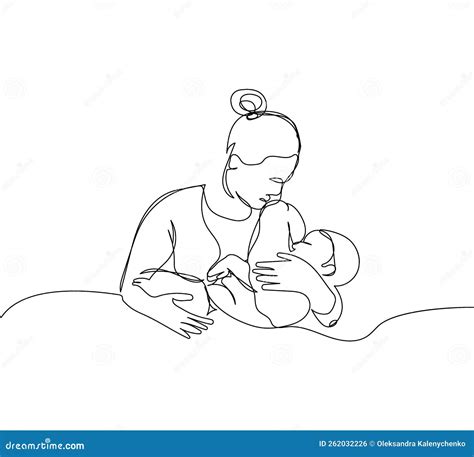 Illustratie van een pasgeboren baby, mogelijk stil in de armen van de ouders.