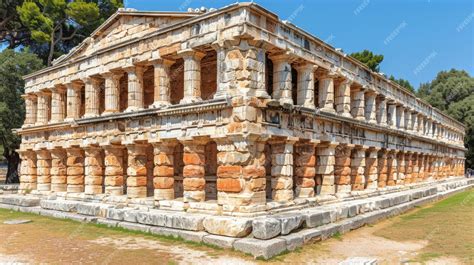 Ruïnes van de Hera-tempel op Samos