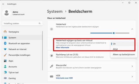 Screenshot van de Prijsalarm-functie