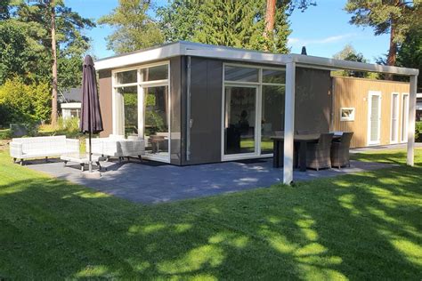 chalet in een privé bos in Drenthe