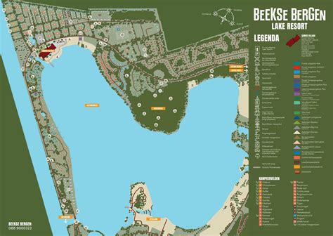 Uitzicht op het Victoriameer vanaf het Lake Resort Beekse Bergen