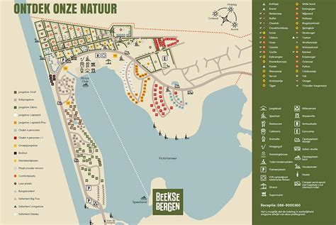 Plattegrond van een Forest Jungalow voor een beter overzicht