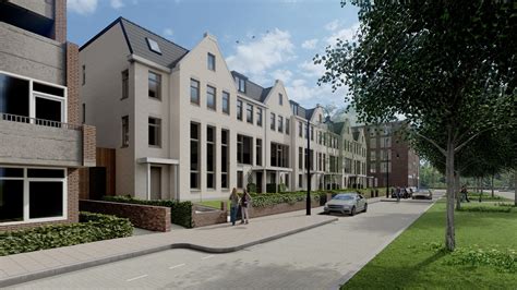 statige herenhuizen in het Spijkerkwartier