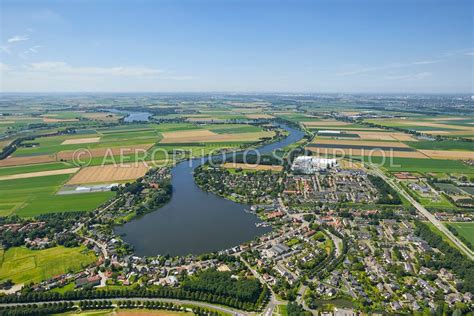 Luchtfoto van Thermen Binnenmaas omringd door groen