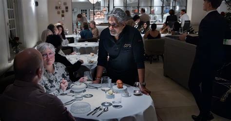 Gerecht geserveerd in het kasteelrestaurant