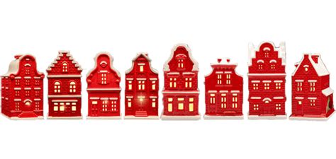 Collage van verschillende Hollandse Huisjes van de Postcode Loterij.