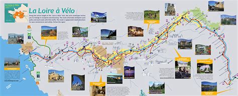 Fietsroute langs de Loire