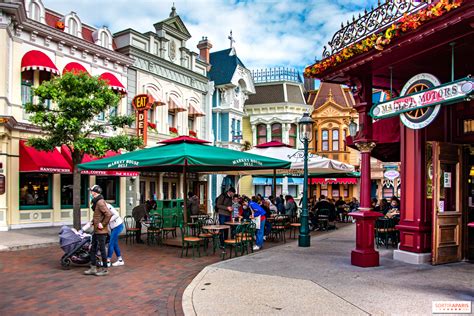 illustratie van Main Street, Disneyland Parijs