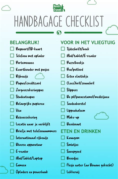 infographic met de belangrijkste toiletspullen voor op vakantie