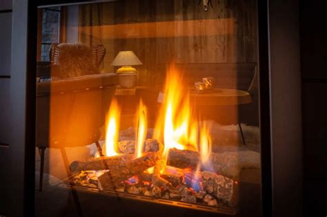 vakantiehuis met open haard in natuurgebied