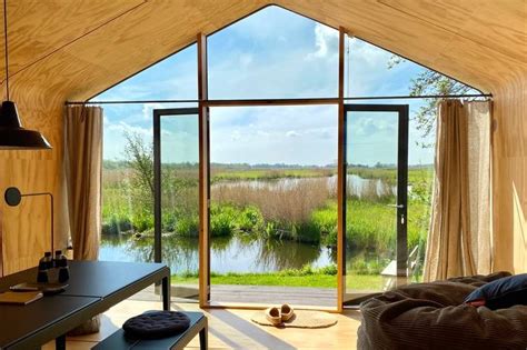 tiny house met uitzicht over natuurgebied