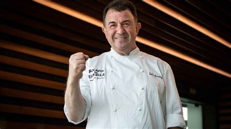 Gerecht uit het menu van chef Martín Berasategui.