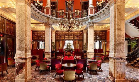 Elegant interieur van Hotel Des Indes in Den Haag