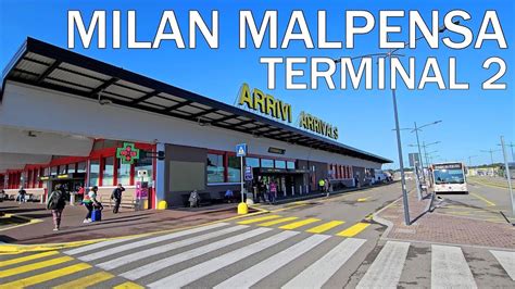 Shuttlebus tussen Terminal 1 en 2 van Milaan Malpensa Airport