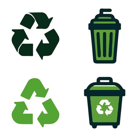 Illustratie van gerecycled karton en milieuvriendelijke inkt