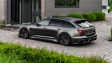 Audi RS6 C8 Performance exterieur, sportieve stationwagen met luxe uitstraling
