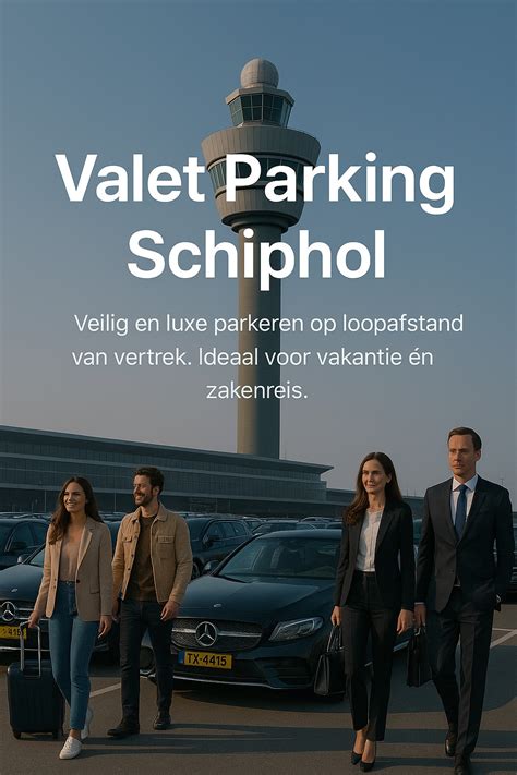 Infographic die de kortingen voor shuttle en valet parking bij Schiphol via Park and Fly toont.