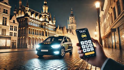 Infographic met 3 stappen voor het bestellen van een taxi
