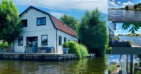 Moderne vakantiewoning aan het water in De Biesbosch