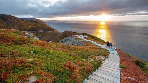Spectaculair uitzicht vanaf de Skyline Trail in Nova Scotia