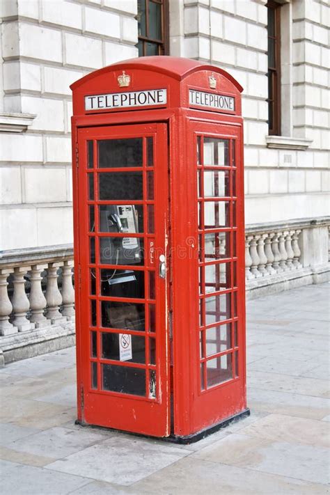 Rode Britse telefooncel in Gibraltar
