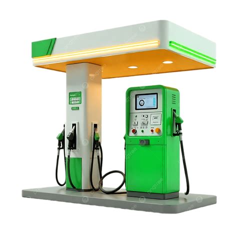 Moderne tankstation in Portugal met diverse brandstofsoorten