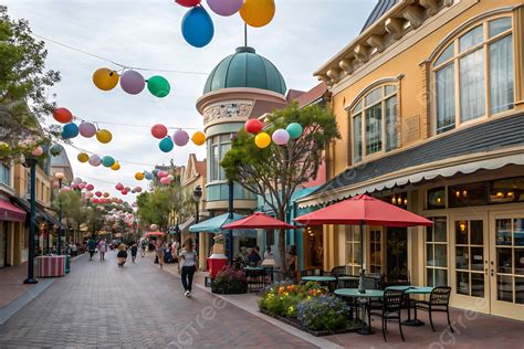 Kleurrijke straat met lampionnen en winkels in Chinatown