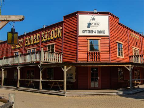 Historische foto van de Crazy Horse Saloon in Slagharen in de jaren '90.
