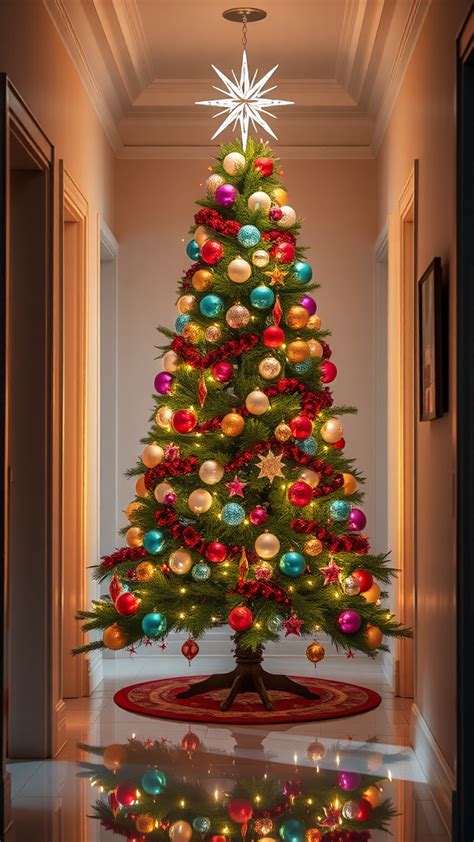 De gigantische kerstboom van Dortmund, versierd met duizenden lichtjes