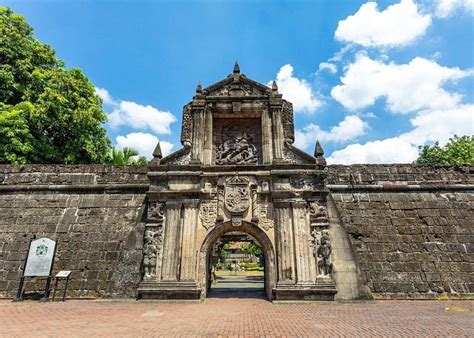 Illustratie van Fort Santiago in Intramuros, Manilla.