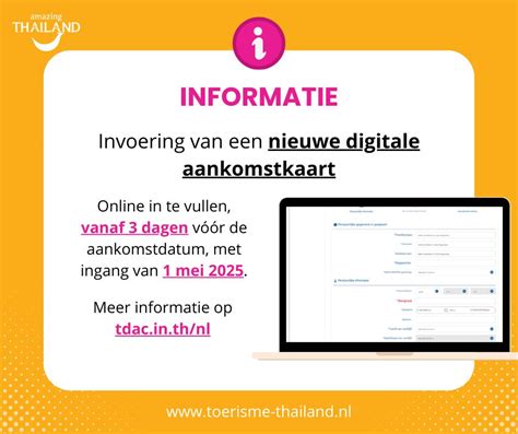 Schema van de Covid-19 testvereisten voor binnenkomst in Thailand